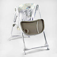Дитячий стільчик для годування Joy K-11058 до 3 років 7 положень висоти, 3 положення спинки, фото 5