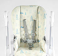 Дитячий стільчик для годування Joy K-11058 до 3 років 7 положень висоти, 3 положення спинки, фото 7