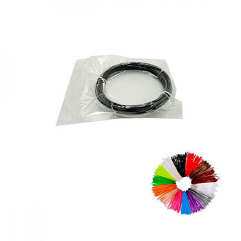 Стержень запаска пластиковая к 3 D ручке 10 м черный 617864 G-Rich