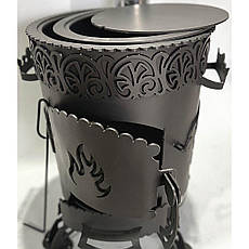 Пічка під казан "Ведмідь -1" сталь 4мм (до казанів 8л, 10л, 12л), фото 4