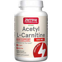 Жиросжигатель Jarrow Formulas Acetyl L-Carnitine 500 mg, 120 капсул