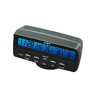 Автомобильные часы с внутренним и наружным термометром VST ( ) 24000080-VST