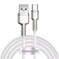 Кабель Baseus Cafule Metal Data Cable USB to Type-C 66W (2m) быстрая зарядка 2 м CAKF000202