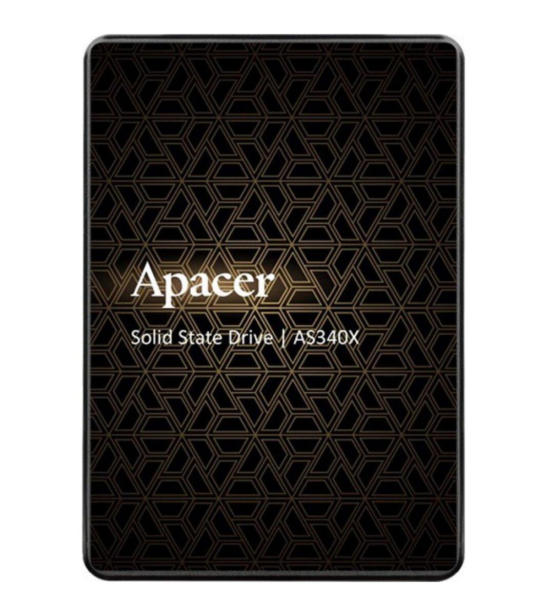 Твердотільний накопичувач SSD Apacer AS340X 960GB 2.5" 7mm SATAIII 3D NAND Read/Write: 550/520 MB/sec AP960GAS340XC-1