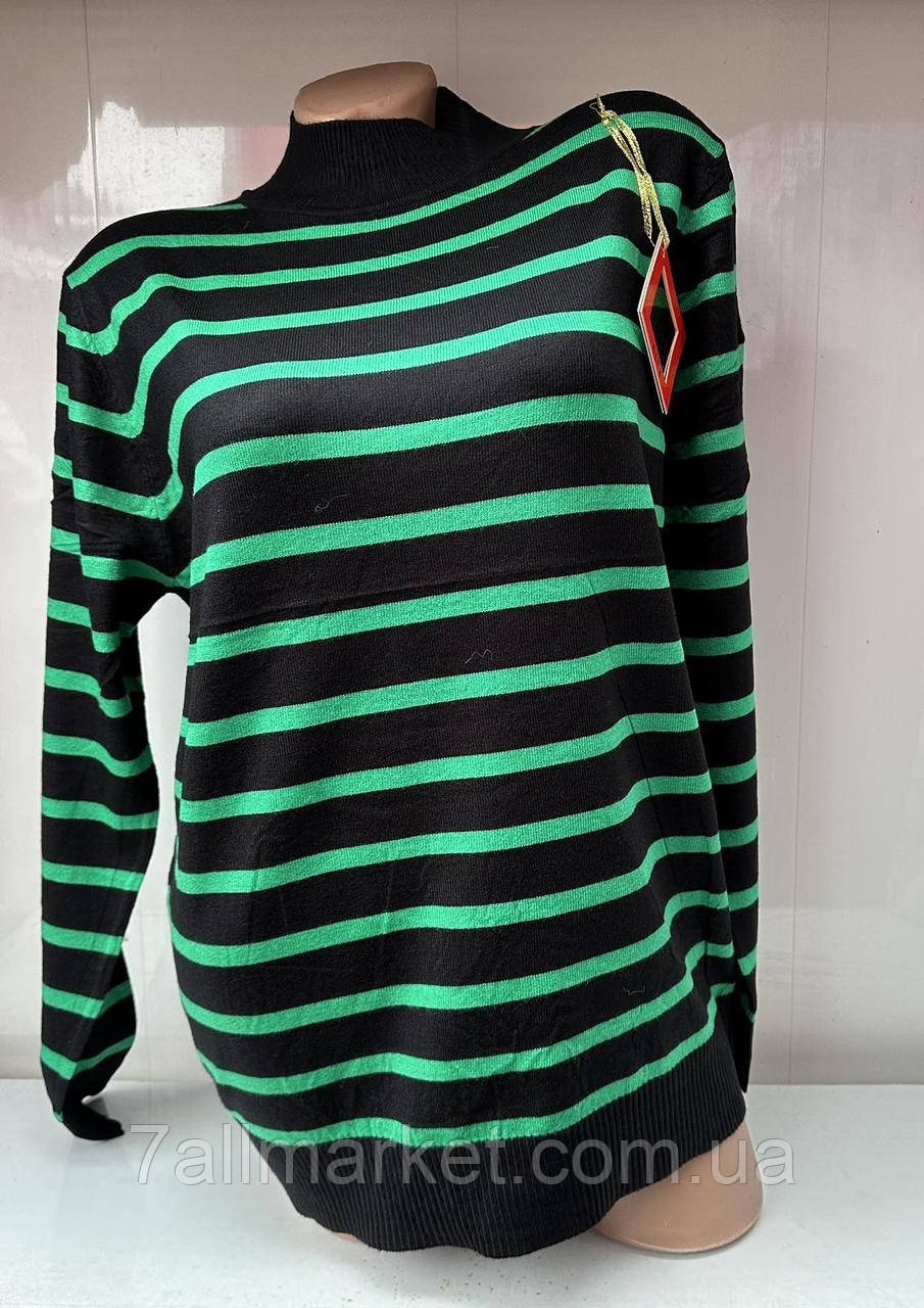 Светр жіночий, молодіжна стійка розмір 48-54 (8 кв) "PULSE" недорого від прямого постачальника