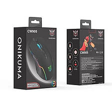 Комп'ютерна миша Onikuma CW905 ( Wireless ) Black, фото 2