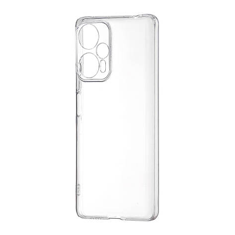 Чохол Silicone Case WS Protected Camera Xiaomi Redmi Note 12 Turbo 5G/POCO F5 5G Прозорий, фото 1