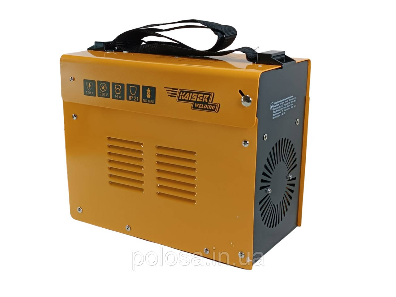 Полуавтомат для сварки без газа Kaiser ARC-FLUX 120 с флюсовой ...