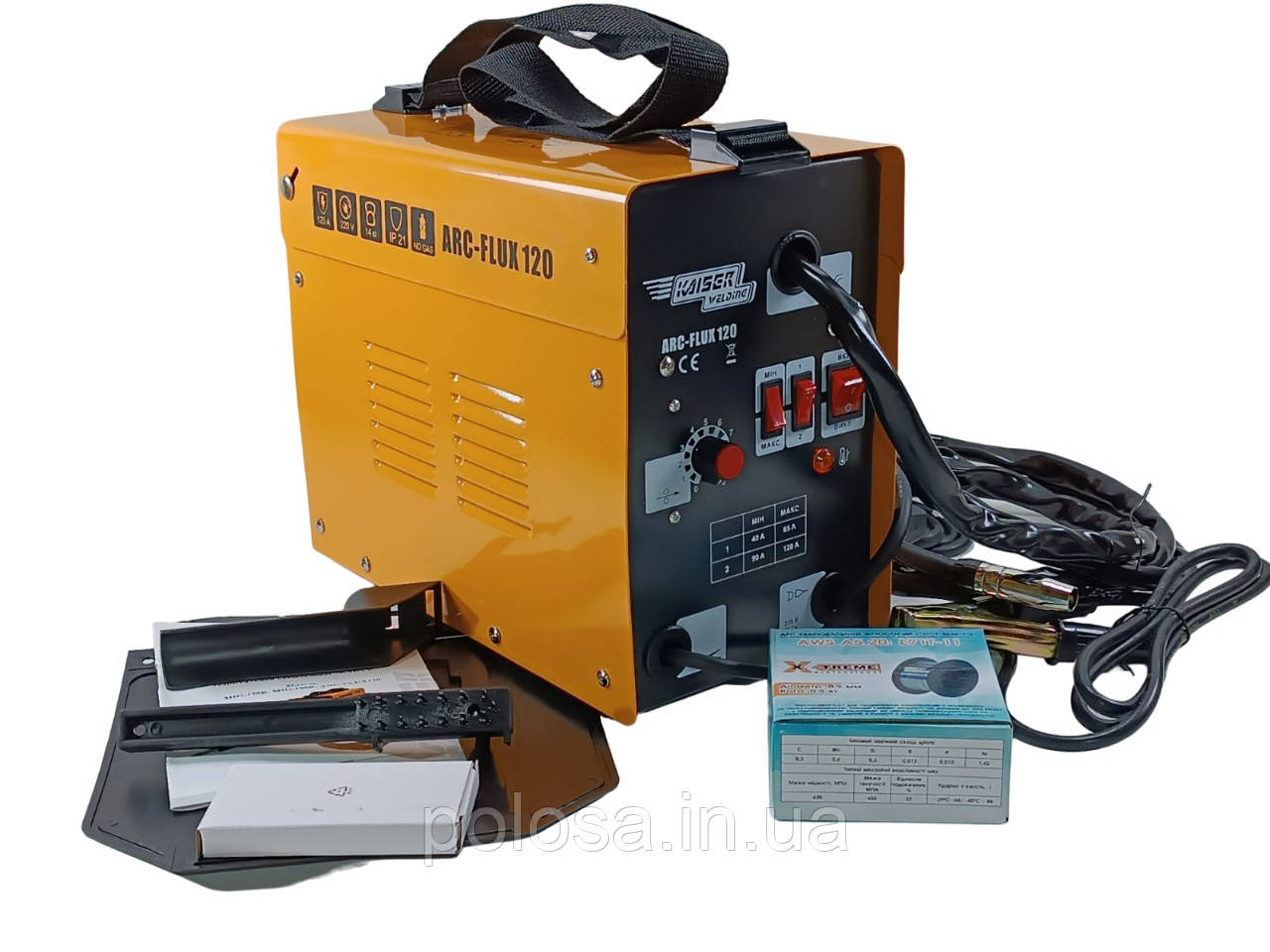 Полуавтомат для сварки без газа Kaiser ARC-FLUX 120 с флюсовой ...