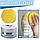 Засіб для чищення білого взуття 100 г. Відбілюючий крем для взуття з губкою, фото 5