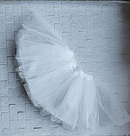 Белая фатиновая юбка