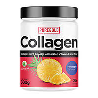 Бычий Коллаген с Витамином С и Цинком Collagen - 300г Ананас