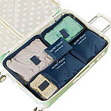 Набір дорожніх органайзерів Secret Pouch, Органайзер для речей 6 в 1, фото 2