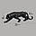 Статуетка Чорна пантера RESTEQ. Фігурка для інтер`єру Чорна пантера 25*4,5*8 см, фото 2
