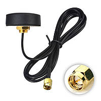 Антена врізна 1 метр, корпусна GSM 4G 3G LTE 3.5 dBi SMA Male (тато), антивандальна, вологозахищена