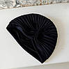 Чалма, хіджаб, шапка для алопеції(онко) DOLLI- чорна, фото 4