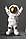 Статуетка Астронавт RESTEQ. Фігурка для інтер'єру Космонавт 10 см, фото 2
