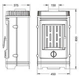 Піч-камін CHATEL Invicta, фото 3