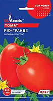 Томат Рио Гранде урожайный низкорослый среднеспелый сорт мясистый сливовидной формы лежкий, упаковка 0,15 г