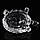 Скляна статуетка Черепаха RESTEQ. Фігурка для інтер`єру Черепаха 8,5х5,5 см. Декор Черепаха, фото 5