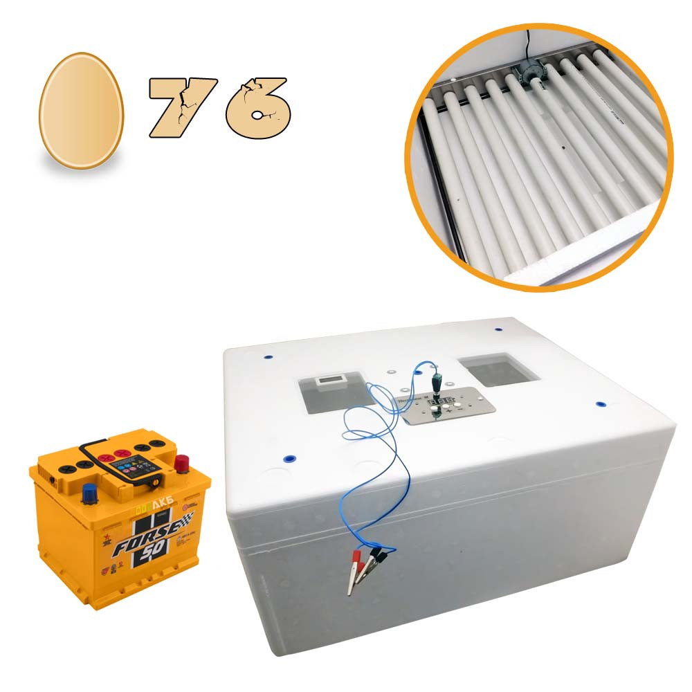 Побутовий автоматичний інкубатор «Несушка-М 76» експортний варіант