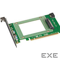 Контроллер Frime (ECF-PCIEtoSSD007) PCI-E-U.2 SFF8639 2.5" NVMe/Sata