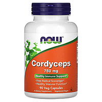 Гриб Кордицепс, Cordyceps 750 мг - 90 вег.капсул
