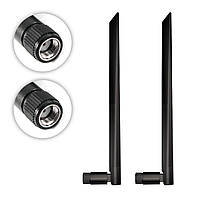 2 шт. Універсальні антени GSM WiFi 6 dBi 900/1800MHz 2.4-5.8GHz RP SMA для роутера, модему, репітера