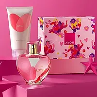 Подарунковий парфумний набір Avon Lov U для Неї