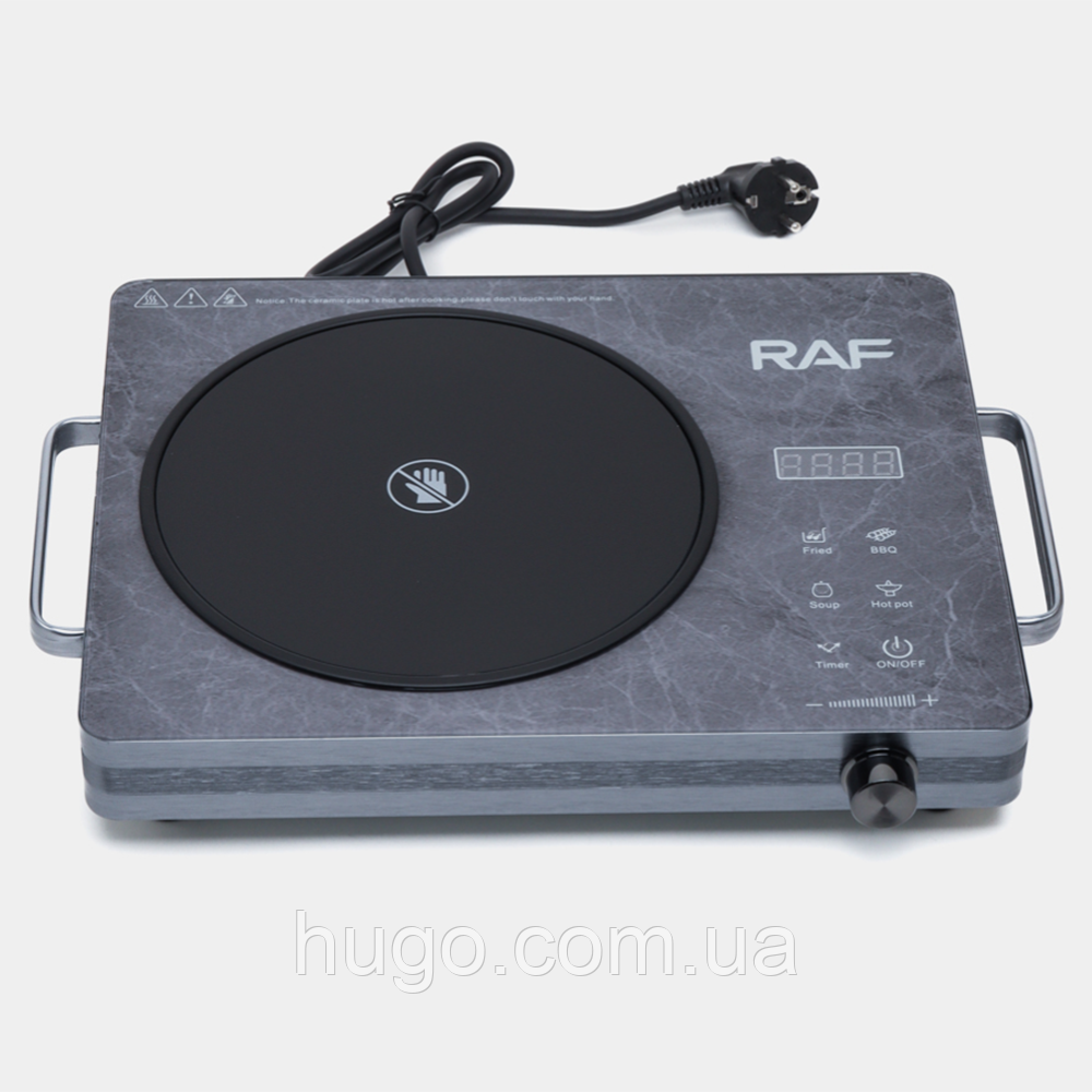 Настільна інфрачервона плита 3500Вт, Raf R8061 / Електроплита настільна / Плита електрична, фото 1
