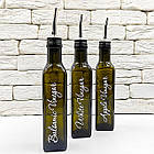 Набір пляшок для олії та оцту 3 шт. з дозатором 250 мл (англ.)-2, фото 3