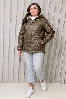 Жіноча демісезонна куртка  ЕЛІНА ,44-58,бежевий, фото 4