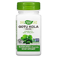 Готу Кола (Центелла азиатская) Gotu Kola Herb – 100 вег.капсул