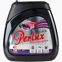 Капсули для прання PERLUX Black Перлюкс для чорного  (24шт.)