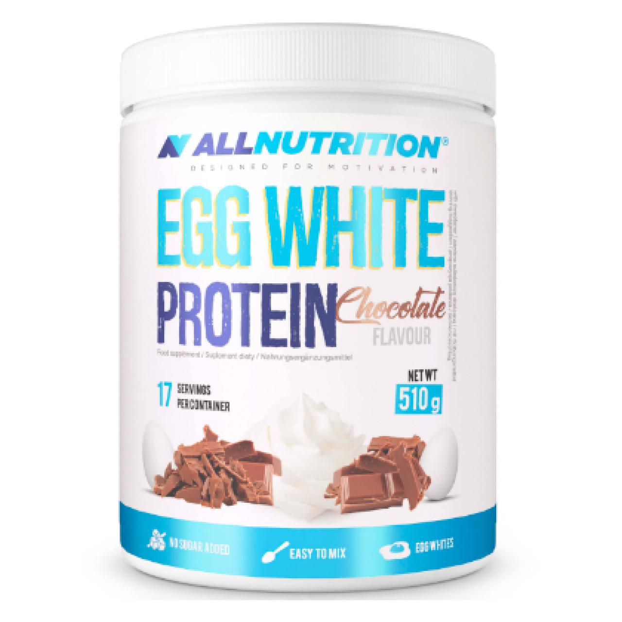 Протеїн яєчного білка Egg White Protein - 510г Шоколад