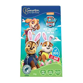 Шоколадне яйце Kinnerton Paw Patrol Easter Egg & Bar, 62 г