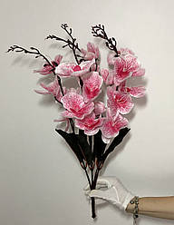 Штучна орхідея 60 см рожева