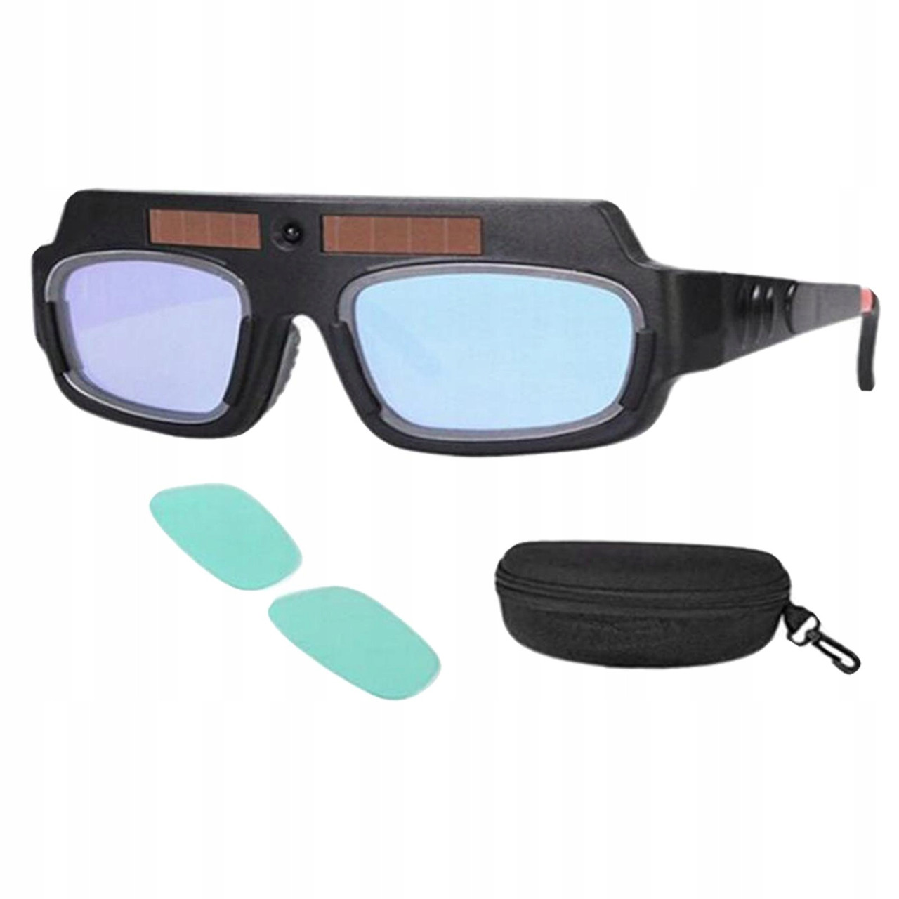 Защитные сварочные очки для сварки с авто затемнением защита от УФ и ИК лучей + Подарок НожКредитка - фото 3 - id-p2107894935