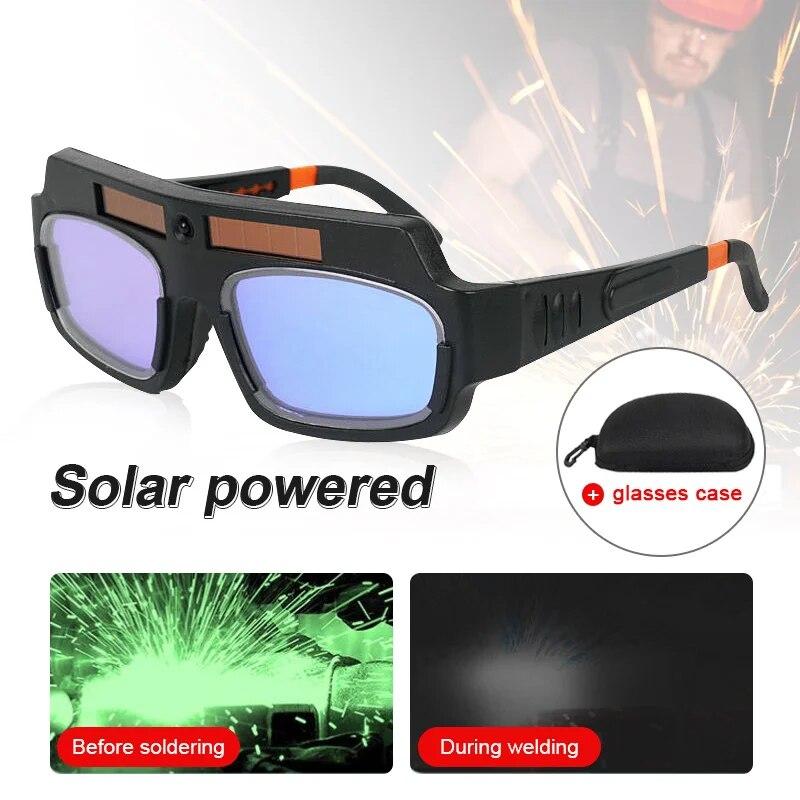Защитные сварочные очки для сварки с авто затемнением защита от УФ и ИК лучей + Подарок НожКредитка - фото 8 - id-p2107894935