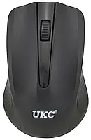Беспроводная клавиатура и мышка UKC TJ-808 Black + Подарок НожКредитка