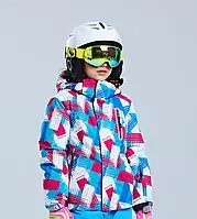 Дитяча куртка зі світловідбивними елементами зимова лижна DR HX-36 Розмір 10 + Подарунок НіжКредитка