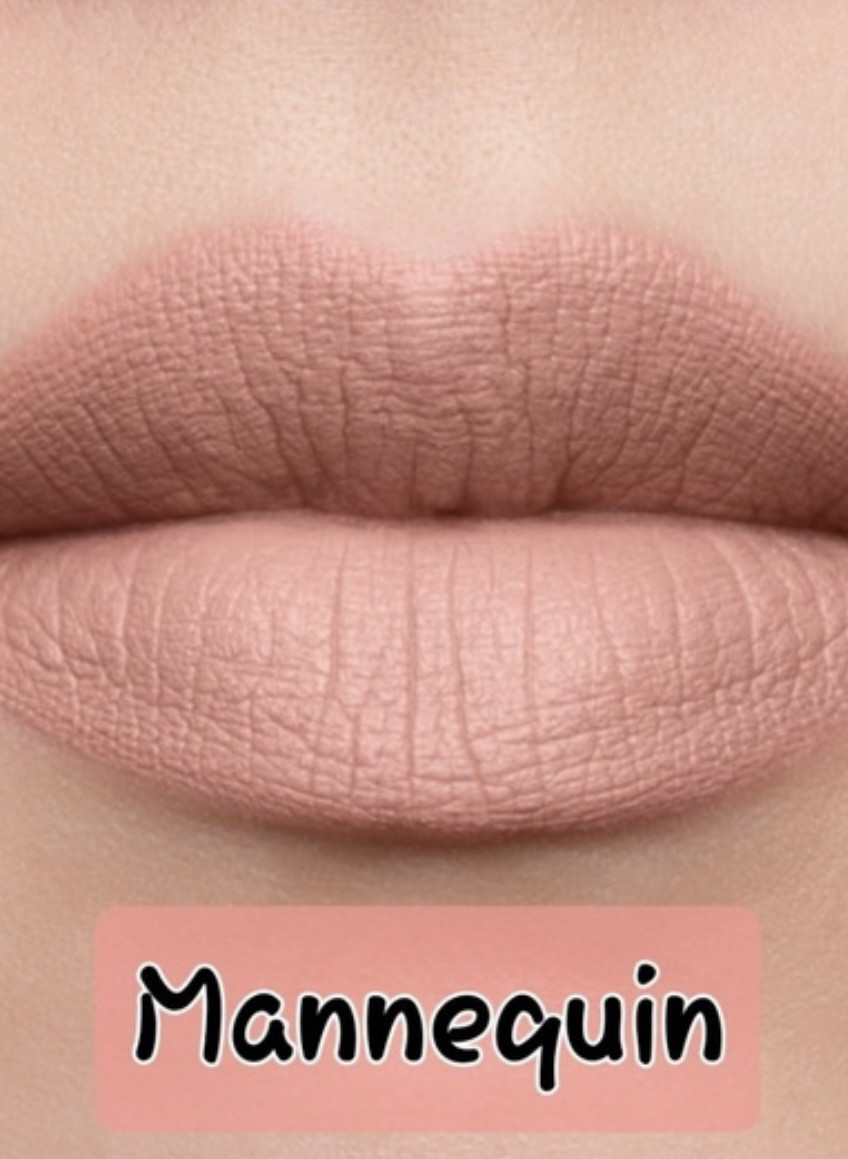 Ніжна матова помада для губ Jeffree Star колір Mannequin, фото 1