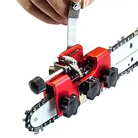 Портативное механическое устройство для точной заточки цепной пилы + Подарок НожКредитка