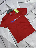 Чоловічі брендові футболки Puma з принтом, Lux якості у великому асортименті кольорів Красный, M