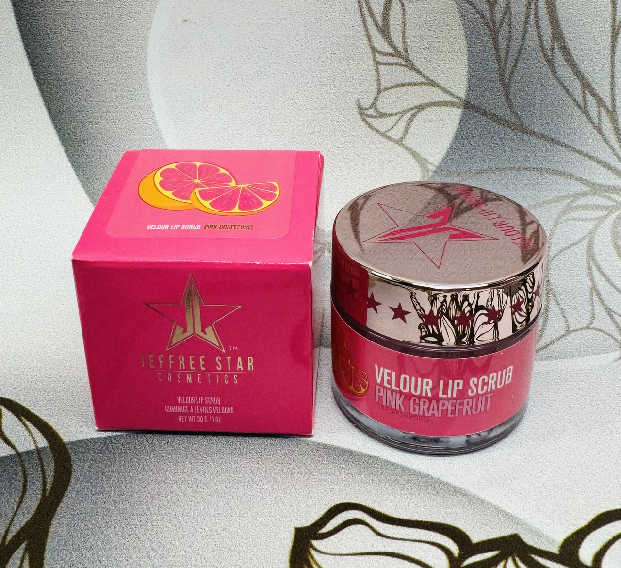 Скраб для губ Jeffree Star смак Рожевий Грейпфрут