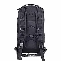 Военный тактический туристический рюкзак Черный 45л + Подарок Мультитул + Подарок НожКредитка