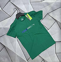 Чоловічі брендові футболки Puma з принтом, Lux якості у великому асортименті кольорів Ментоловый, L