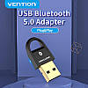 Bluetooth-адаптер Vention USB Bluetooth 5.0 приймач-передавач для комп'ютера, ноутбука White (CDSW0), фото 2