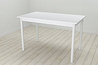 Стол кухонный Ferrum-decor Бенита 75x120x60 Белый ДСП Белое 16мм (BEN0022) KT, код: 6831835