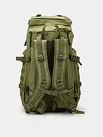Оливковый рюкзак военный тактический 50 л зеленый + Подарок НожКредитка